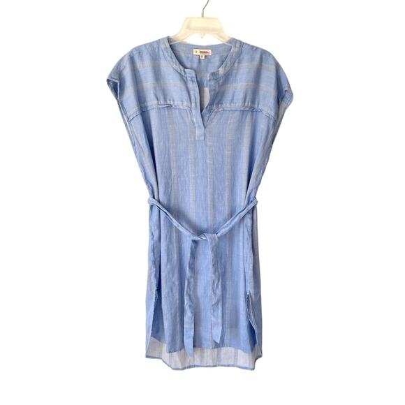 Lemlem Designer Blue Belted Dress size large